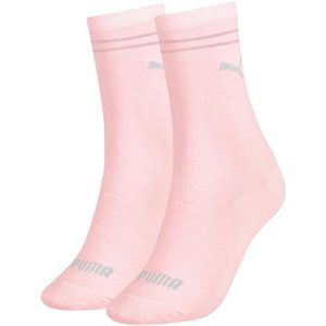 Puma Sock (2-pack), dames sokken, roze -  Maat: 35-38