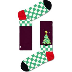 Happy Socks Christmas Tree Sock, unisex sokken - Unisex - Maat: 41-46