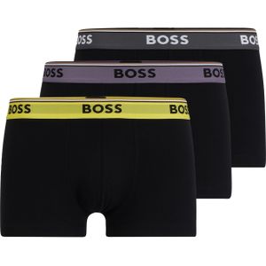 HUGO BOSS Power trunks (3-pack), heren boxers kort, multicolor -  Maat: S