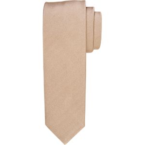 Profuomo stropdas, zijde, beige -  Maat: One size
