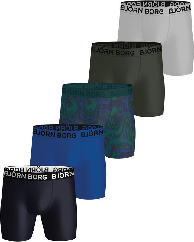 Björn Borg - Sports Microfiber - Boxershorts - 5-pack