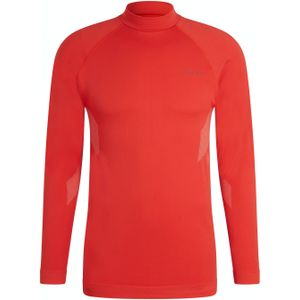 FALKE heren lange mouw shirt Maximum Warm, thermoshirt, oranje (tangerine) -  Maat: XL