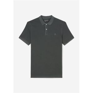 Marc O'Polo shaped fit polo, heren poloshirt, zwart