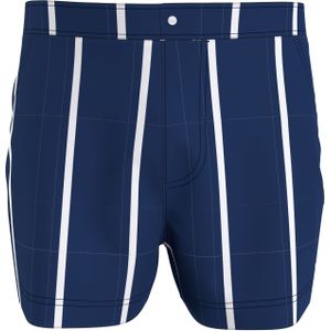 Tommy Hilfiger Medium Tailored swimshort, heren zwembroek, blauw dessin -  Maat: L