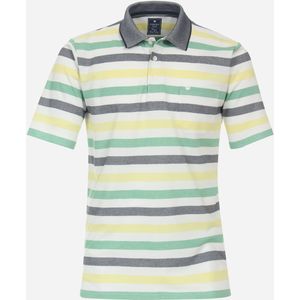 Redmond regular fit heren polo, pique, groen
