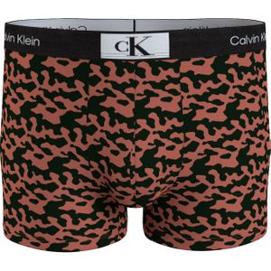 Calvin Klein Trunk (1-pack), heren boxers normale lengte, bruin -  Maat: M