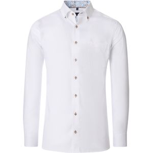 CASA MODA modern fit overhemd, structuur, wit