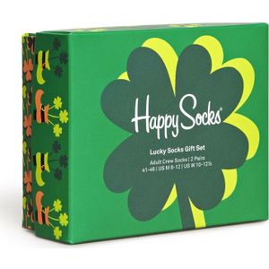 Happy Socks Lucky Socks Gift Set (2-pack), unisex sokken in cadeauverpakking