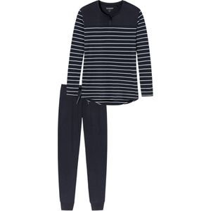 SCHIESSER - Original Classics - Pyjamaset - Nachtblauw - Dames Pyjama