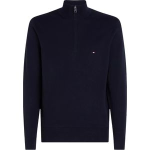 Tommy Hilfiger heren schipperstrui katoen, donkerblauw