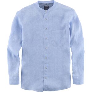 OLYMP Casual modern fit overhemd, structuur, bleu
