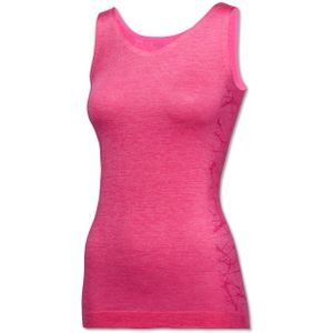 SCHIESSER Active Mesh Light singlet (1-pack), dames onderhemd felrozemelange - Maat: 36