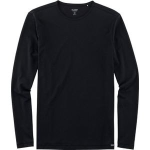 OLYMP Casual modern fit T-shirt, zwart -  Maat: XXL