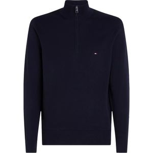 Tommy Hilfiger heren schipperstrui Katoenen, donkerblauw -  Maat: M