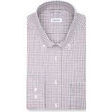 Seidensticker regular fit overhemd, popeline, grijs geruit