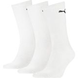 Puma Crew Sock (3-pack),  sokken, wit -  Maat: 43-46