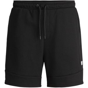 JACK & JONES Gordon Air Sweat Shorts regular fit, heren joggingbroek kort, zwart -  Maat: L