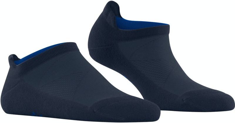 Burlington - Athleisure - Sneakersokken - Blauw - Kort - Functioneel Materiaal