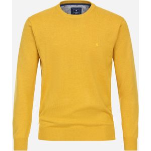 Redmond heren trui katoen, O-hals, groen (middeldik) -  Maat: 3XL