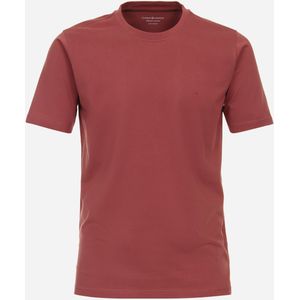 CASA MODA comfort fit heren T-shirt, rood -  Maat: 5XL