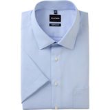 OLYMP - Luxor - Overhemd - Lichtblauw - Comfort Fit Big - Korte Mouw