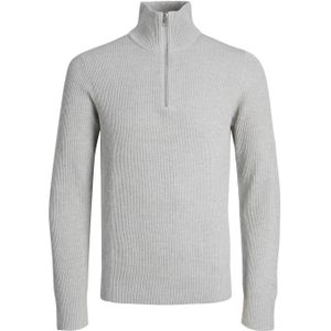 JACK & JONES - Perfect Knit - Schipperstrui - Grijs Melange