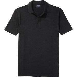 OLYMP Polo Casual, modern fit polo, zwart -  Maat: XL