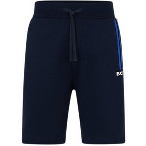 BOSS Authentic Shorts, heren pyjama- of loungebroek kort, donkerblauw -  Maat: M