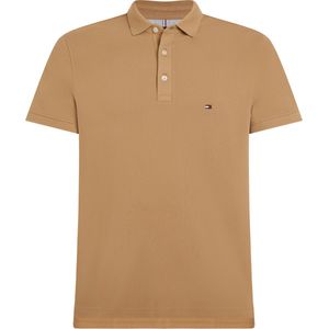 Tommy Hilfiger 1985 Slim Polo, heren poloshirt, kaki