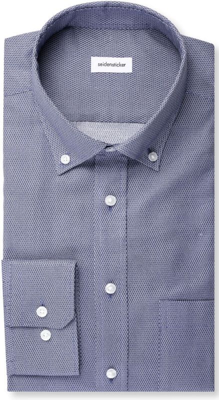 Seidensticker - 845609 - Chemise - Blauw - Comfort Fit