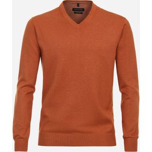 CASA MODA comfort fit trui, oranje -  Maat: XL