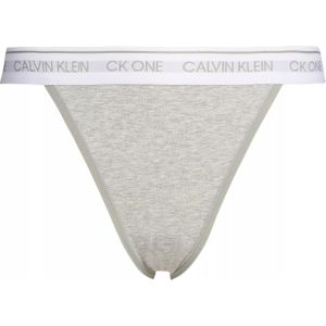 Calvin Klein dames Brazilian (1-pack), Brazilian slip, grijs -  Maat: S