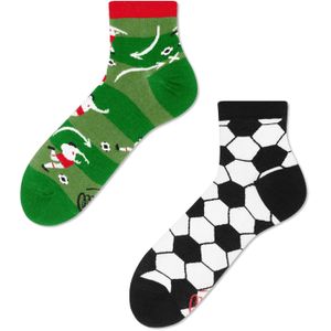 Many Mornings unisex hoge enkelsokken, Football Fan Quarter
