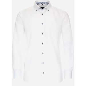 VENTI modern fit overhemd, popeline, wit