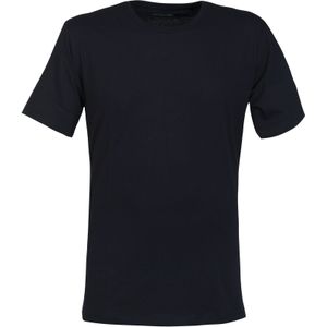 SCHIESSER Mix+Relax T-shirt, korte mouw O-hals, blauw -  Maat: S