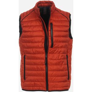 CASA MODA comfort fit bodywarmer, oranje -  Maat: 6XL