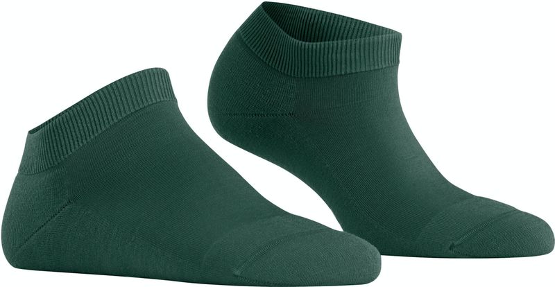 FALKE ClimaWool dames sneakersokken, groen (hunter green)