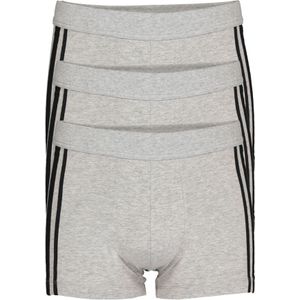 SCHIESSER 95/5 Stretch shorts (3-pack), grijs -  Maat: M