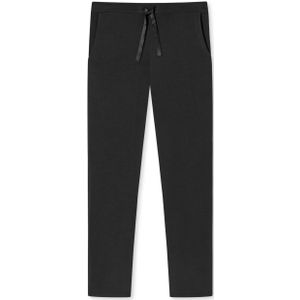 SCHIESSER Mix+Relax loungebroek lang, dames broek lang / extra lang modal zwart - Maat: 34