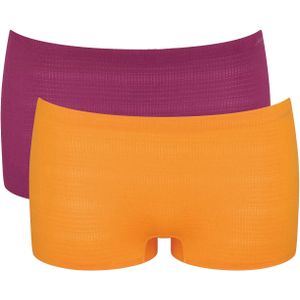 Sloggi Women ZERO +Motion Shorty (2-pack), dames boxer, verschillende kleuren -  Maat: L