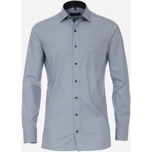 CASA MODA modern fit overhemd, mouwlengte 7, popeline, blauw 49