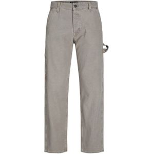 JACK & JONES Eddie Utility regular fit, heren jeans, beige -  Maat: 32/34