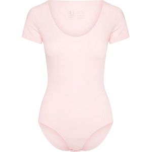 RJ Bodywear Pure Color dames body (1-pack), roze