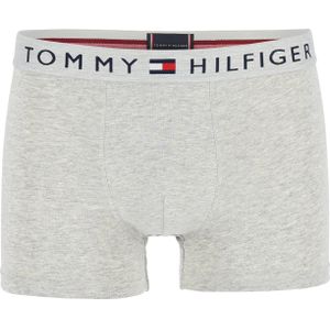 Tommy Hilfiger Tommy Original trunk (1-pack), heren boxer normale lengte, grijs melange -  Maat: S