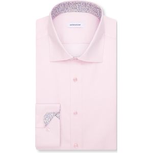 Seidensticker slim fit overhemd, popeline, roze