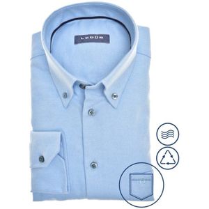 Ledub modern fit overhemd, lichtblauw