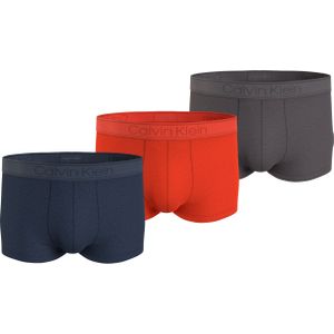Calvin Klein Trunk (3-pack), heren boxers normale lengte, multicolor