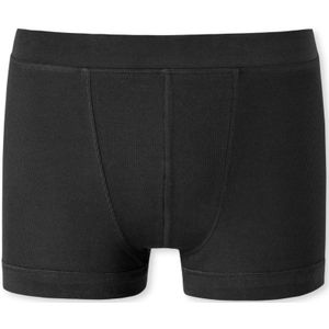 Schiesser - Retro Rib - Boxershort - Zwart - Dubbelrib Kwaliteit