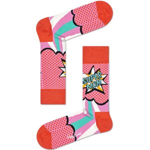 Happy Socks Super Mom Sock, unisex sokken - Unisex - Maat: 41-46