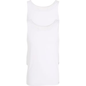BALDESSARINI heren singlet O-hals (2-pack), wit